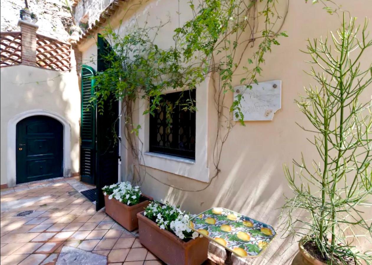 Villa Mimosa Taormina Rooftop Terrace Exterior foto