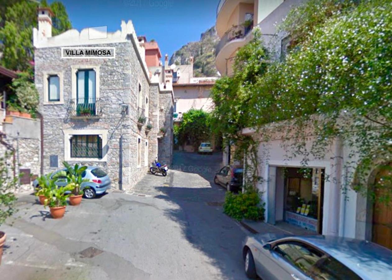 Villa Mimosa Taormina Rooftop Terrace Exterior foto